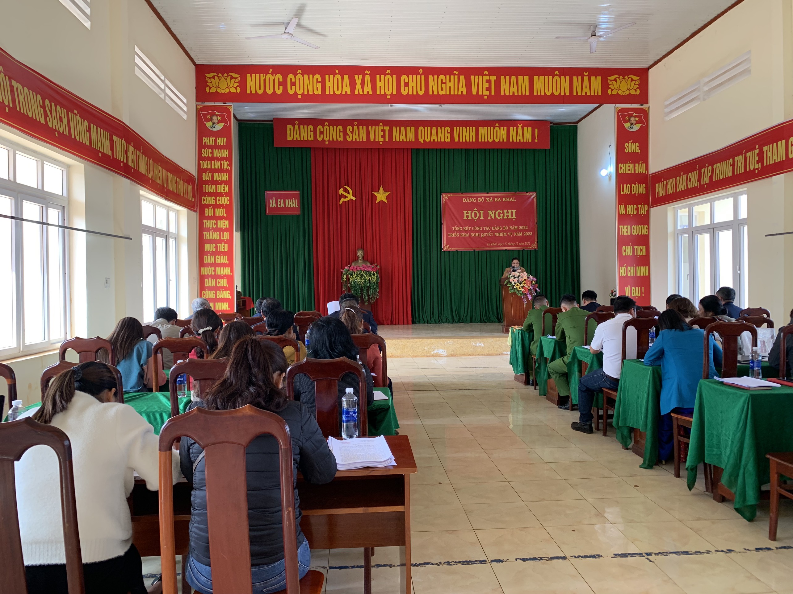 Đảng bộ xã Ea Khăl Tổng kết công tác năm 2022, triển khai Nghị quyết nhiệm vụ năm 2023