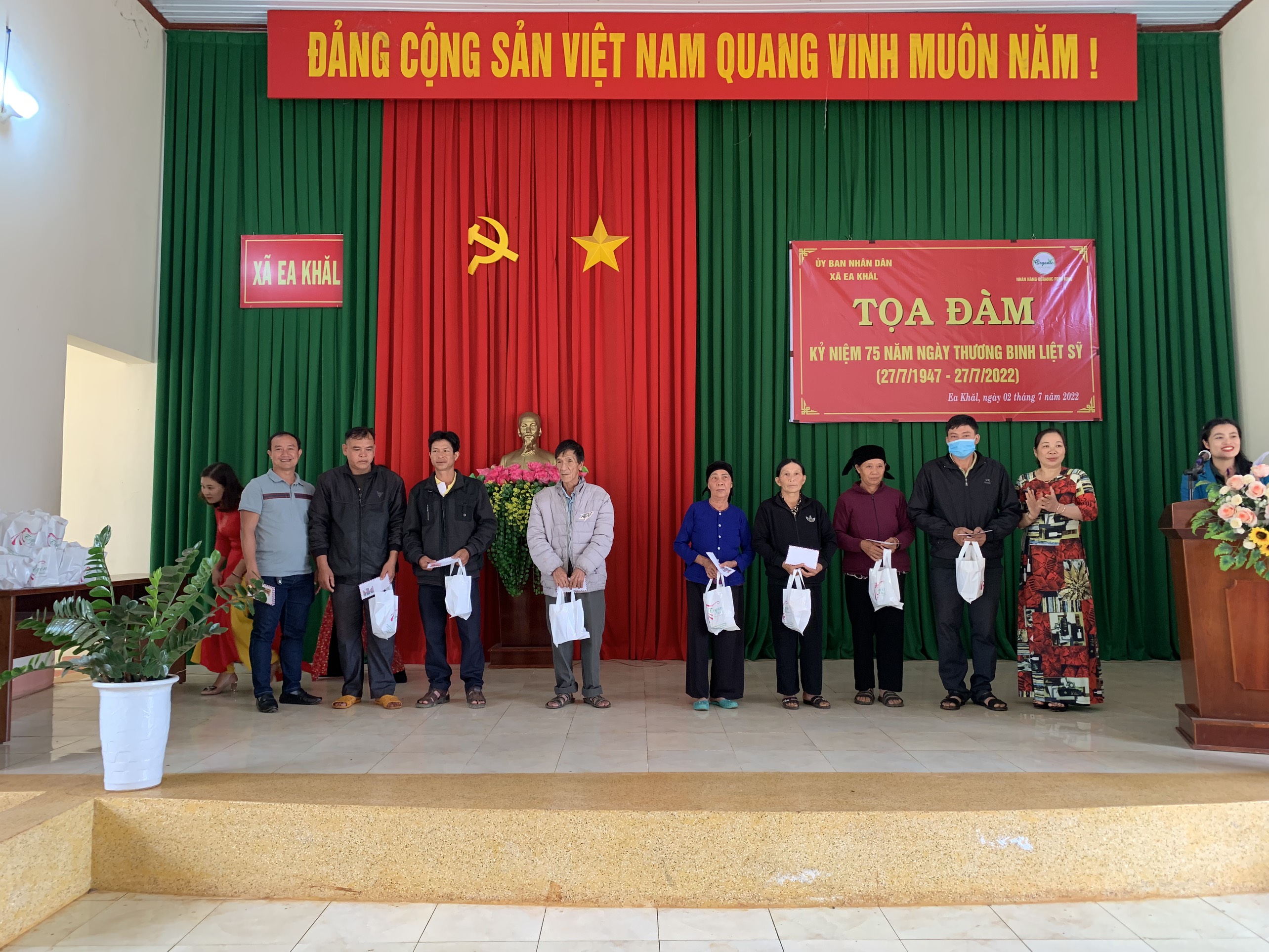 UBND xã Ea Khal toạ đàm kỷ niệm 75 năm Ngày Thương binh Liệt sỹ (27/7/1947 – 27/7/2022)