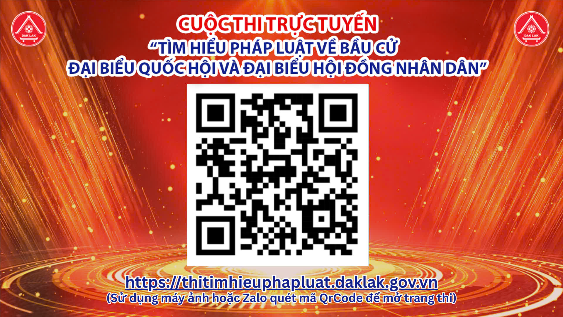 CUỘC THI TRỰC TUYẾN "TÌM HIỂU PHÁP LUẬT VỀ BẦU CỬ