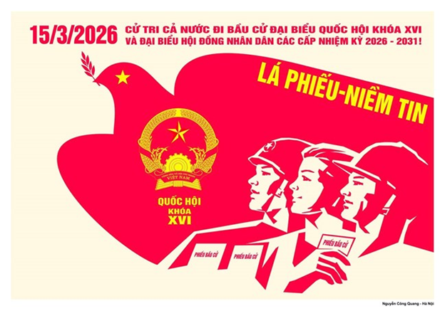 MỘT SỐ ĐIỂM MỚI ĐÁNG LƯU Ý TRONG CÔNG TÁC BẦU CỬ ĐẠI BIỂU QUỐC HỘI KHÓA XVI VÀ ĐẠI BIỂU HỘI ĐỒNG NHÂN DÂN  CÁC CẤP NHIỆM KỲ 2026 - 2031