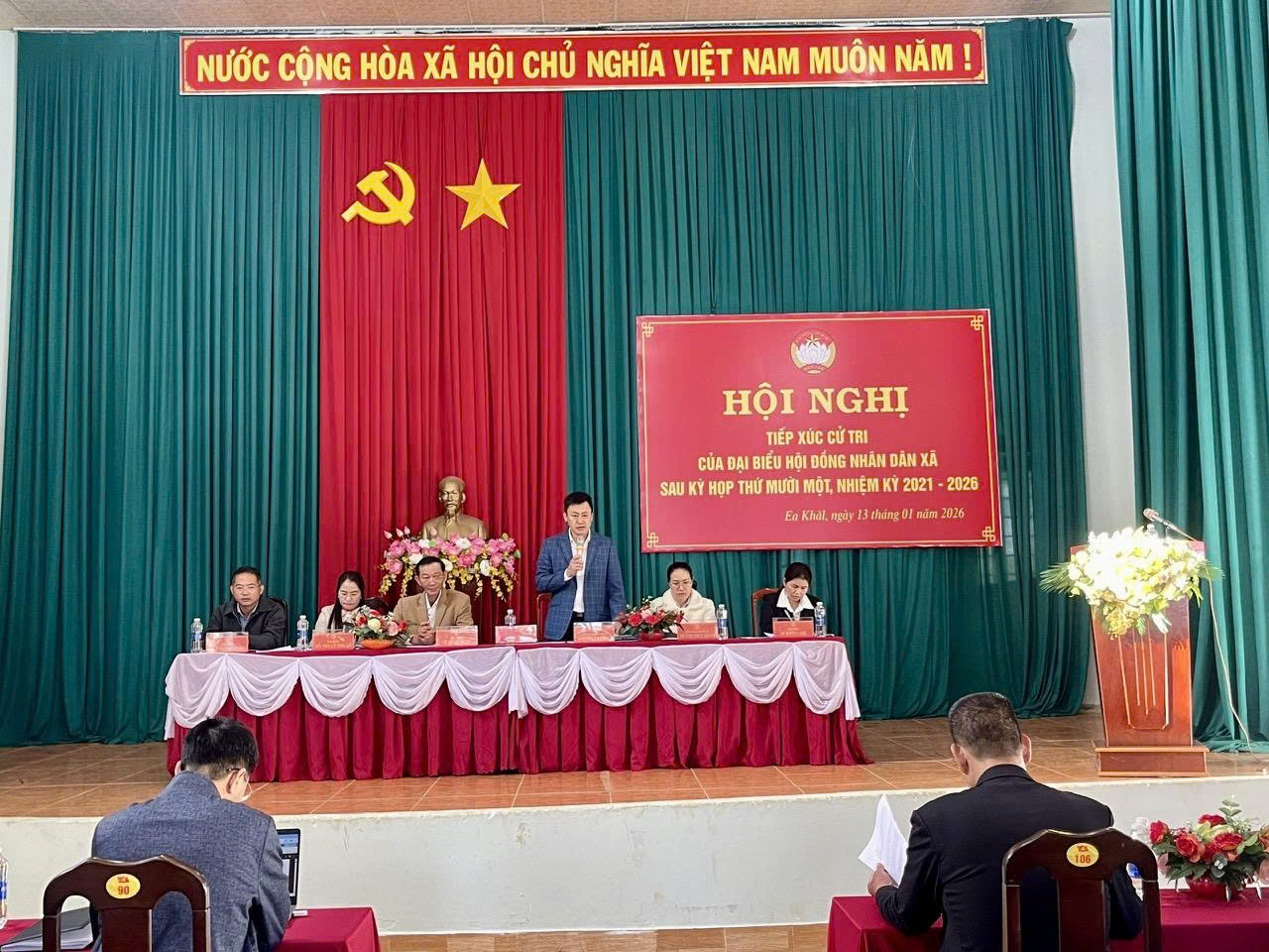 TIẾP XÚC CỬ TRI SAU KỲ HỌP THỨ MƯỜI MỘT – HĐND XÃ KHÓA X, NHIỆM KỲ 2021–2026