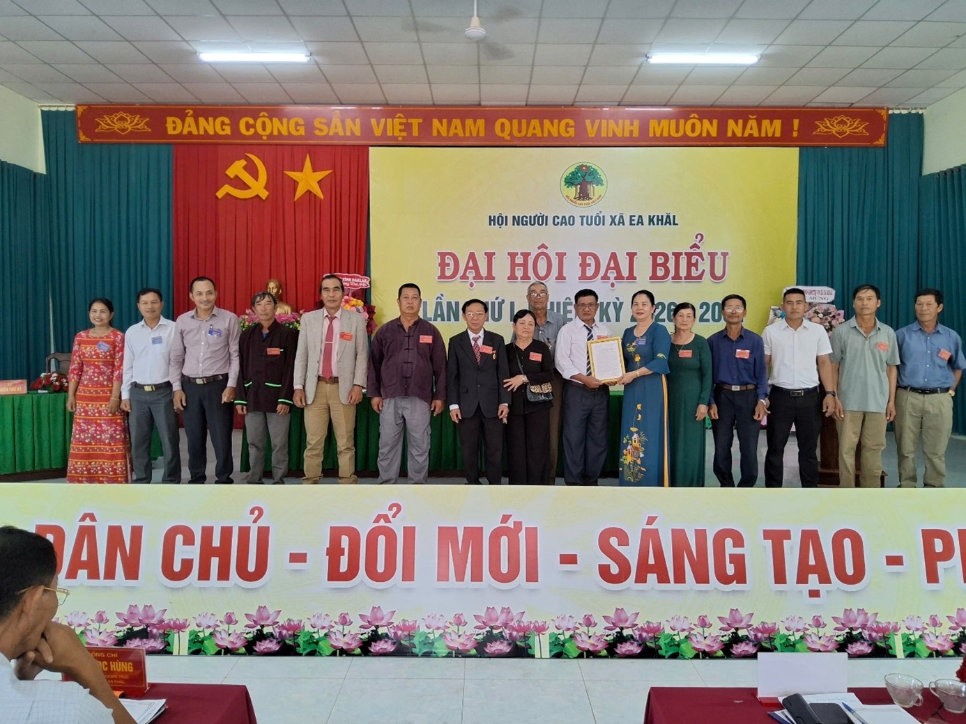 Hội Người cao tuổi xã Ea Khăl tổ chức Đại hội đại biểu lần thứ I, nhiệm kỳ 2026 – 2031