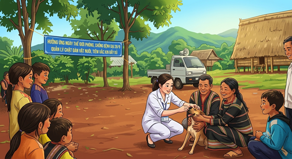 CHỦ ĐỘNG PHÒNG, CHỐNG BỆNH DẠI – BẢO VỆ SỨC KHỎE CỘNG ĐỒNG