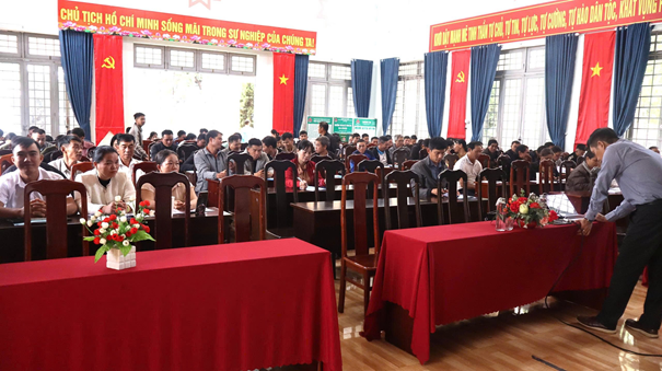 SỞ KHOA HỌC VÀ CÔNG NGHỆ TỈNH ĐẮK LẮK TỔ CHỨC TẬP HUẤN KIẾN THỨC, KỸ NĂNG SỐ CHO TỔ CÔNG NGHỆ SỐ CỘNG ĐỒNG TẠI XÃ EA KHĂL