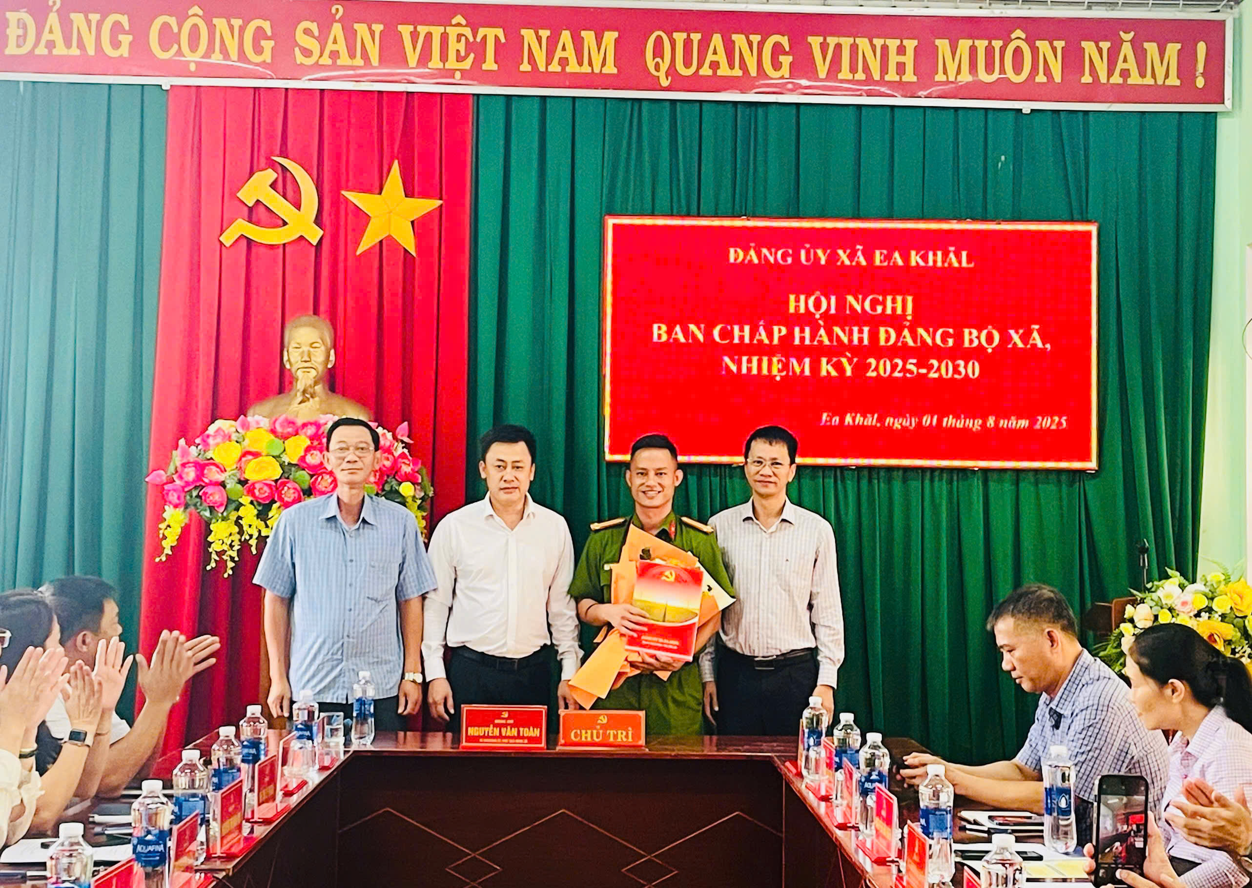 Hội nghị Ban Chấp hành Đảng bộ xã Ea Khăl, nhiệm kỳ 2025 – 2030